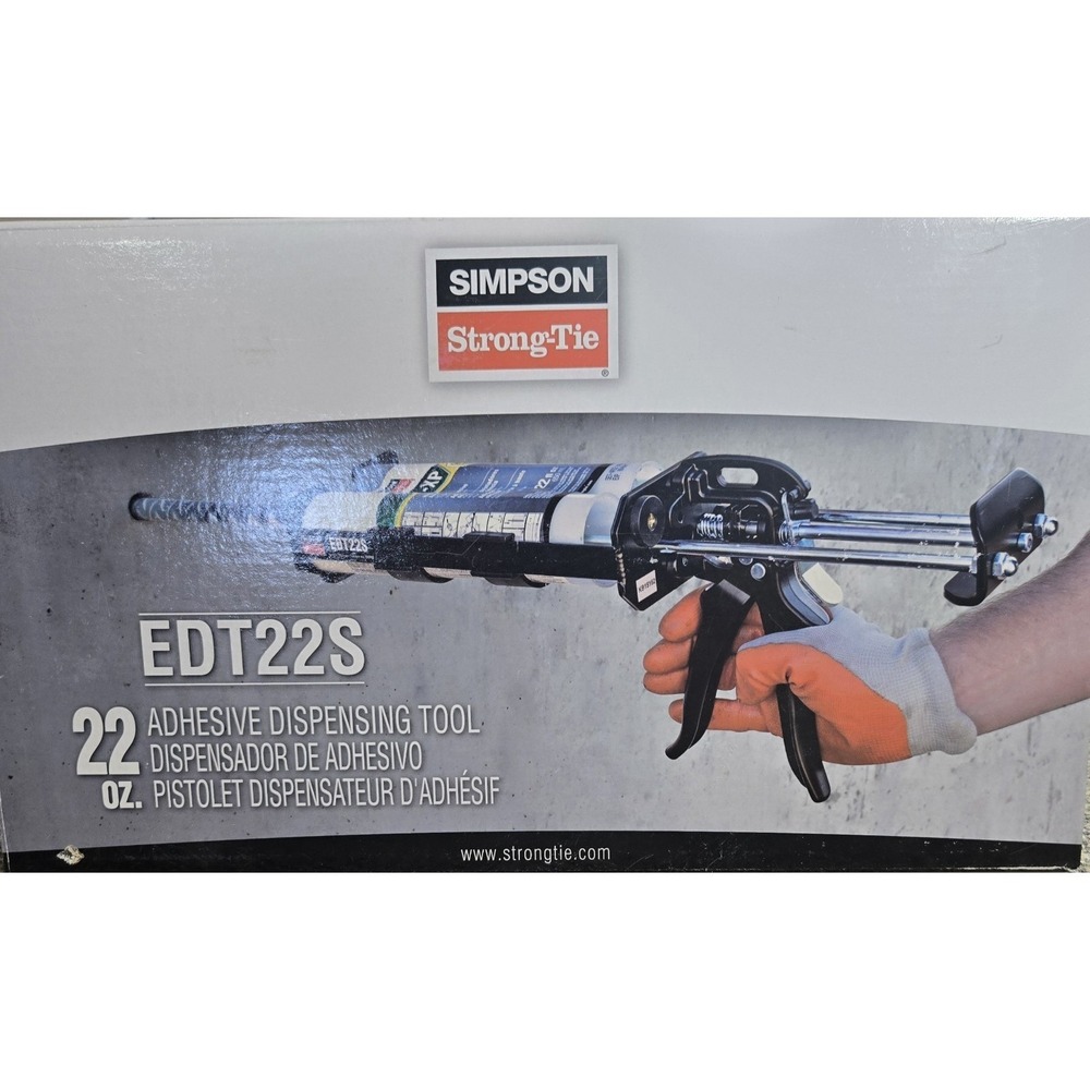 Simpson Strong-Tie EDT22S Manual Caulking Gun for 22 oz Cartridges